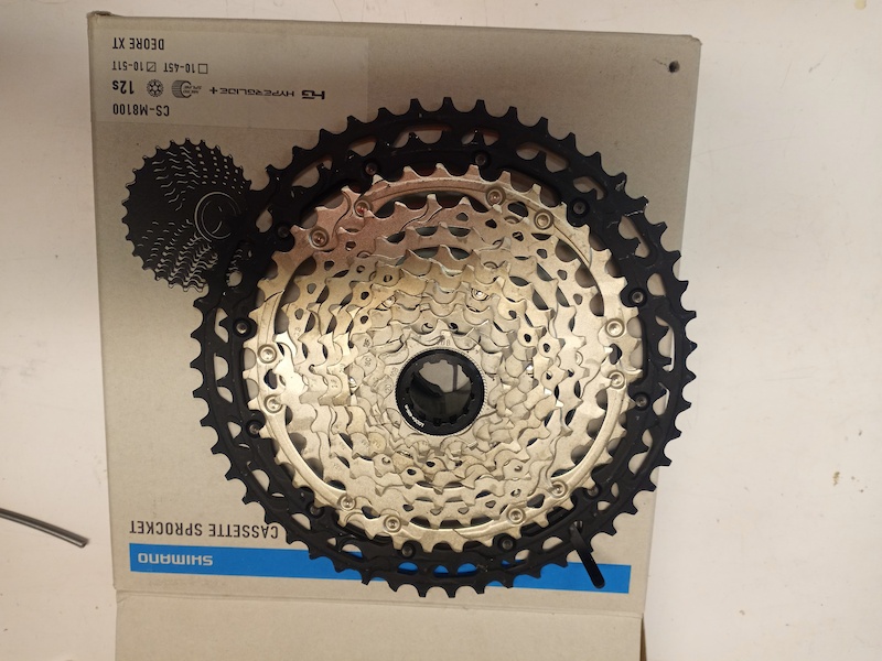 2022 Shimano Xt 12 Sp Cassette Cs M8100 10 51 New In Box For Sale