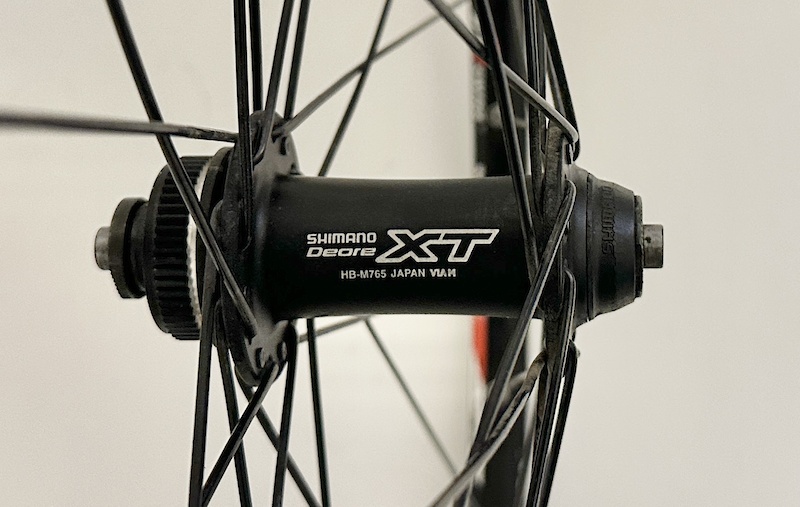 Shimano XT DT Swiss XR 4.1d Disc Wheelset For Sale