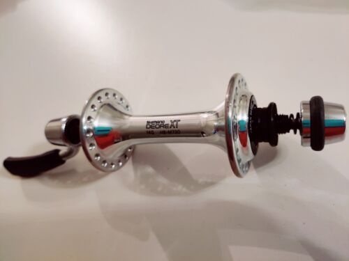 NOS Shimano Deore XT HB-M730, 14G 36h front hub For Sale