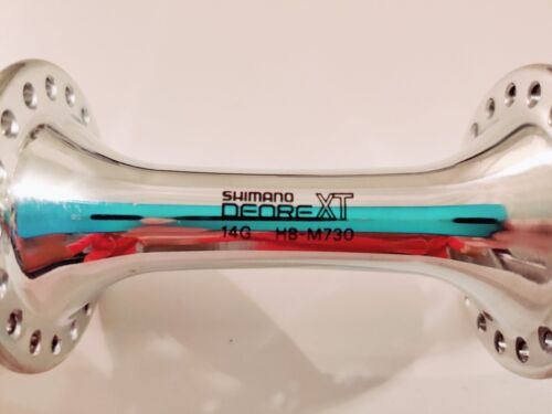 NOS Shimano Deore XT HB-M730, 14G 36h front hub For Sale
