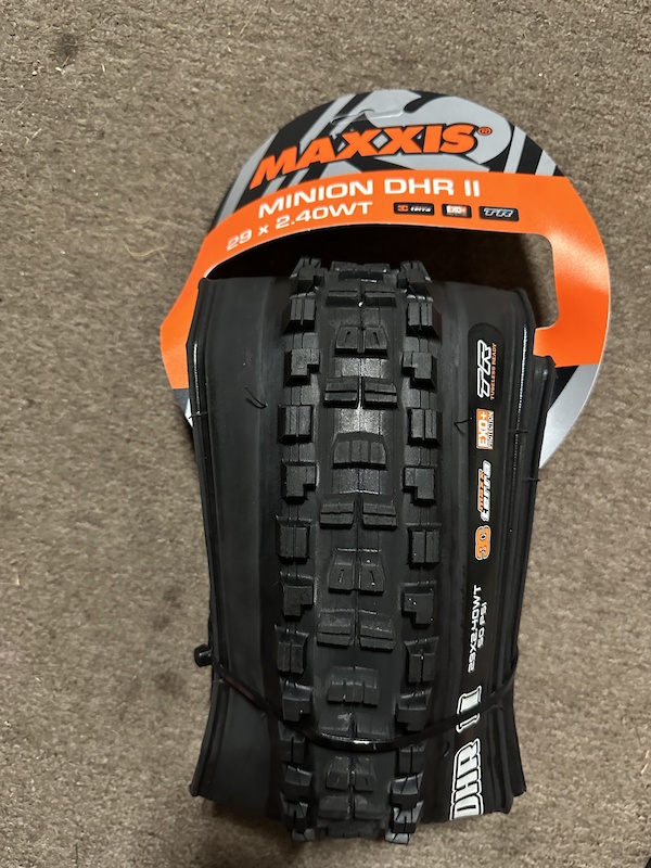 2023 Maxxis Minion DHR II Tire 29 x 2.4 WT For Sale