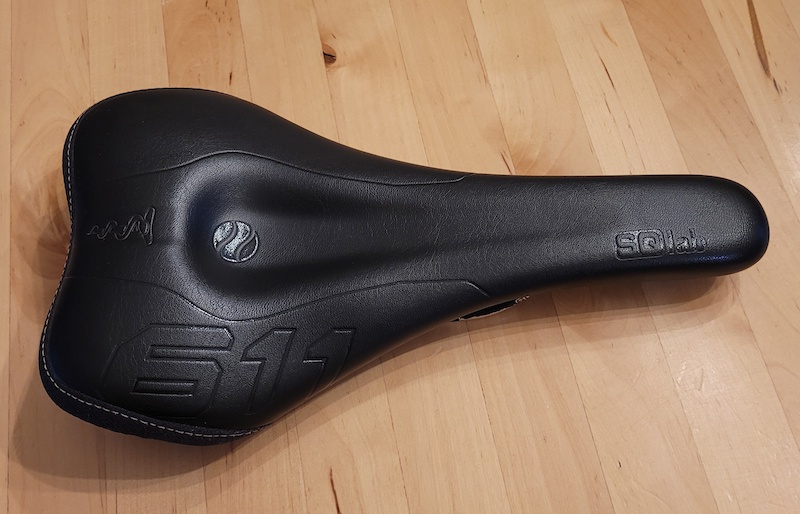 Selle SQlab 611 Ergowave Avec Rails CrMo - Noir - Modèle 2048