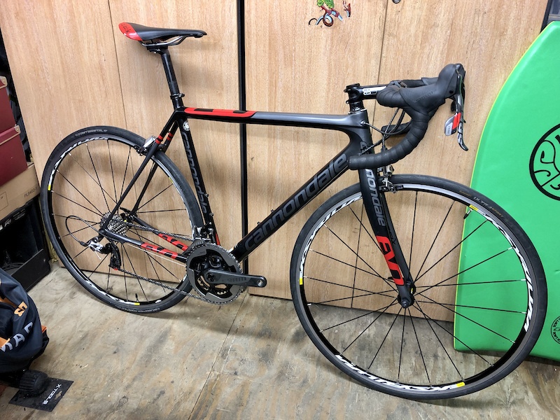 cannondale supersix evo red 2014