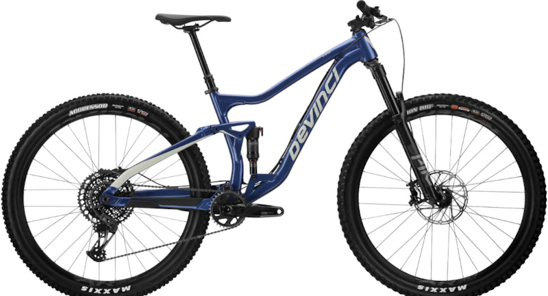 2022 Devinci Django Aluminum GX 12spd - Medium - Blue For Sale