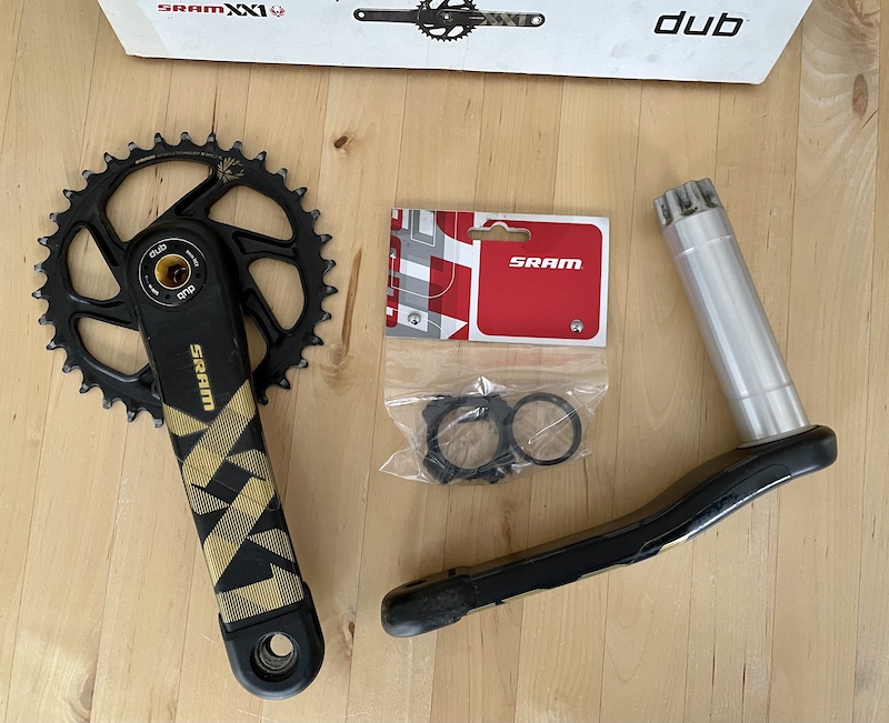 SRAM XX1 Eagle DUB Crankset, 170mm, 34T Boost For Sale