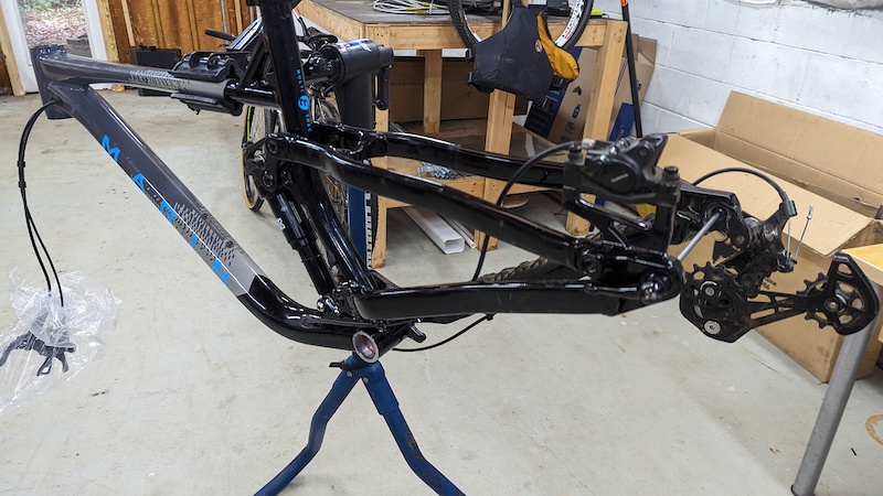 Marin Rift Zone Rear Wheel Exploded View 2021 XL Marin Rift Zone/Hawk Hill - (Frame and rear shock) For Sale
