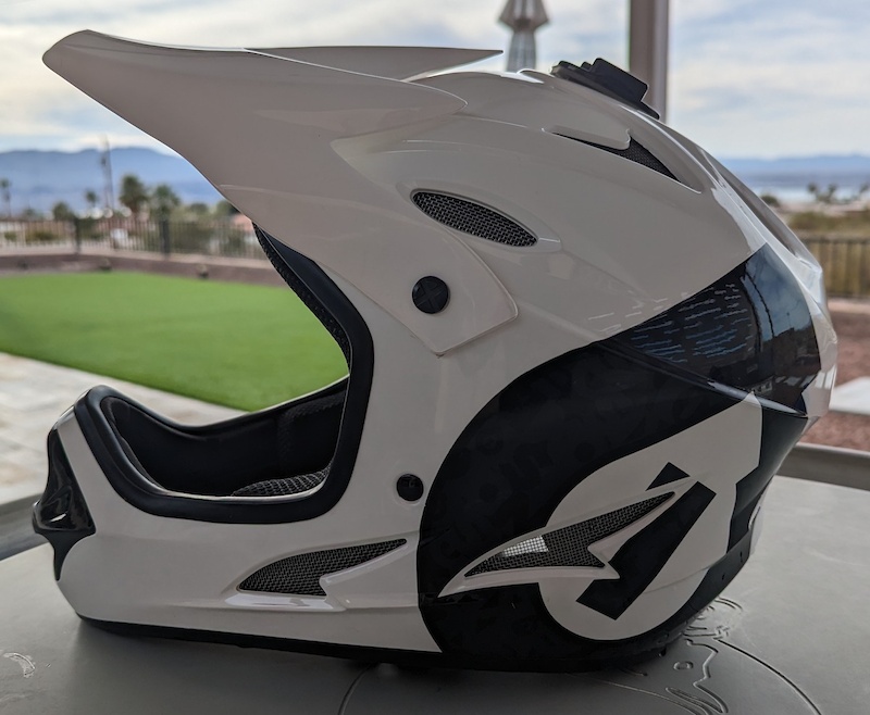 SixSixOne XS Comp Shifted Full Face Helmet For Sale