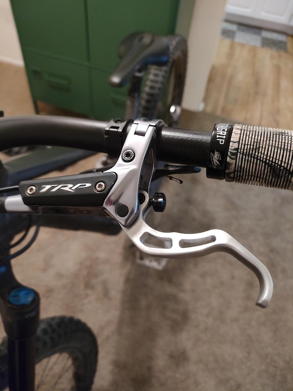 2022 TRP DHR EVO brakes, custom levers, new pads/rotors For Sale