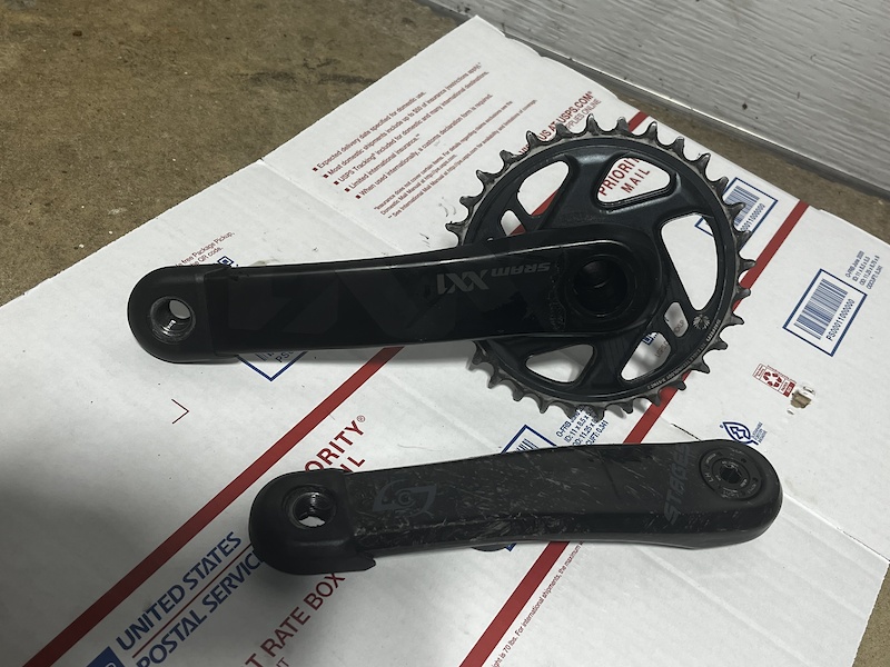 2020 SRAM XX1 GXP Crankset Stages Power meter 175mm For Sale