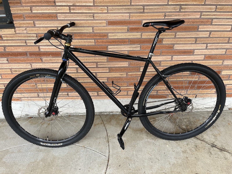 新品　SURLY KARATE MONKEY フレーム Sサイズ ブラック SURLY(サーリー) KARATE MONKEY(カラテモンキー) フレームセット