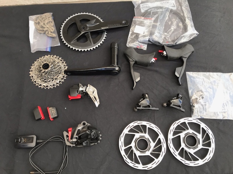 2022 New Sram Rival Etap Axs Hrd Road 2x12 Groupset For Sale