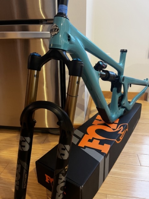 yeti sb150 fork travel