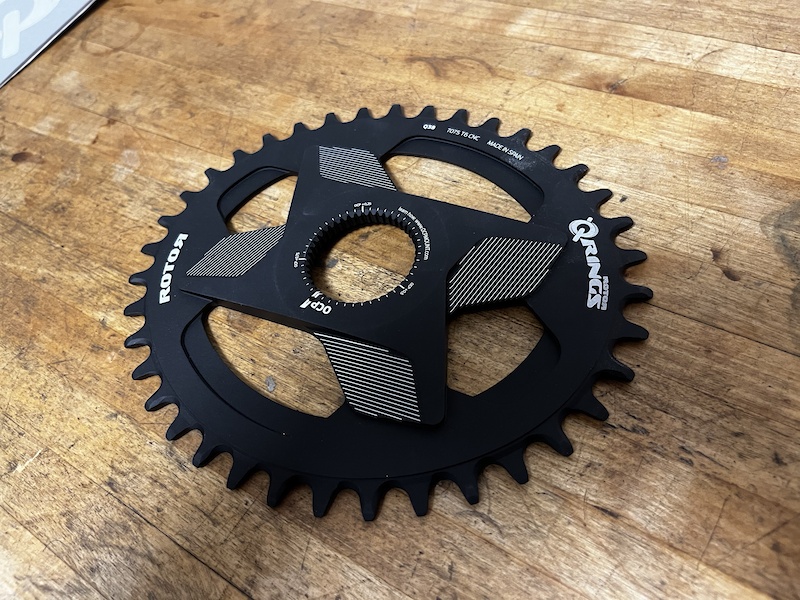 2022 Rotor Direct Mount 1x Qrings 38T and 42T For Sale