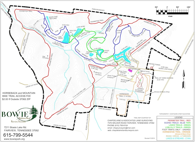 Bowie Nature Park, Fairview Mountain Biking Trails Trailforks
