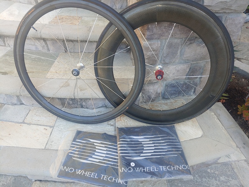 2011 Zipp Tubular Road Wheels w Tires Race day only use For Sale