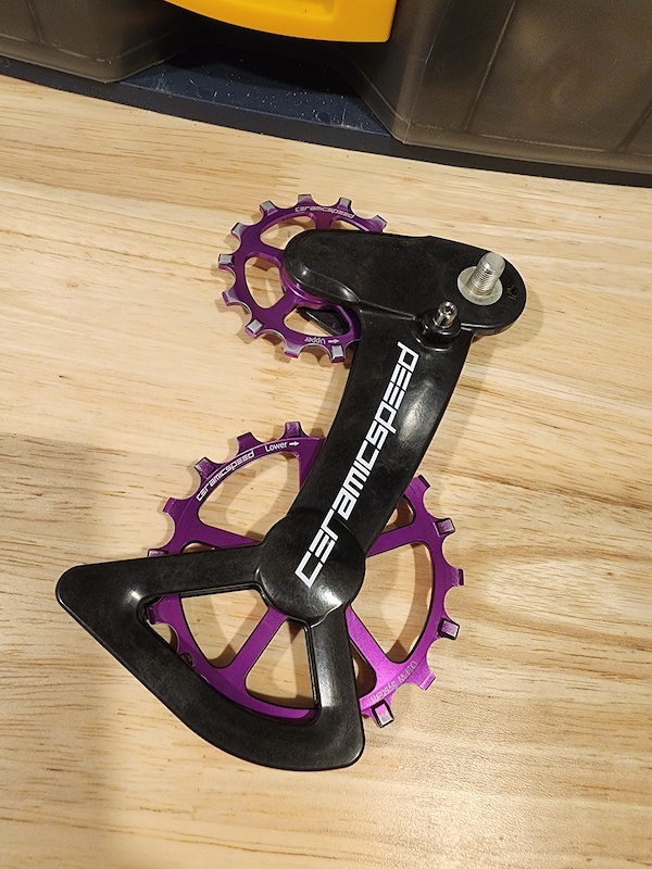 2022 CeramicSpeed oversized derailleur cage for XTR or xt For Sale