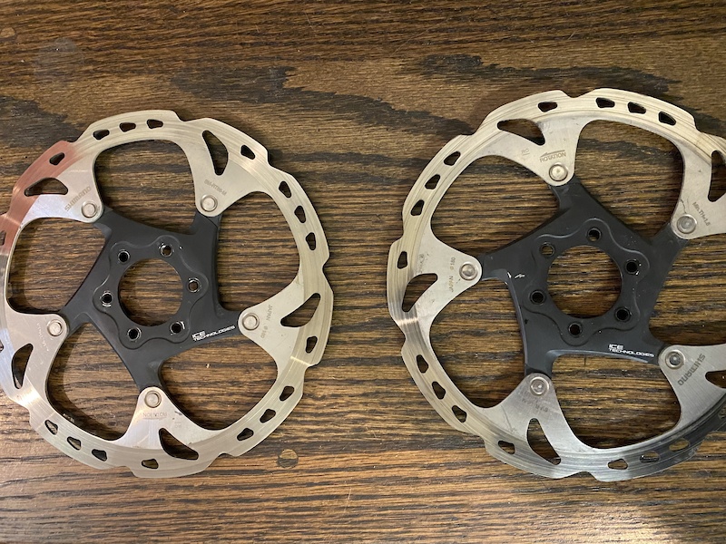 2021 Shimano XT IceTech 180mm rotors (pair) For Sale