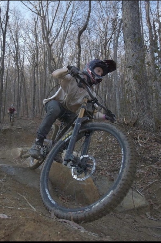 Stampede Mountain Biking Trail Zirconia, North Carolina