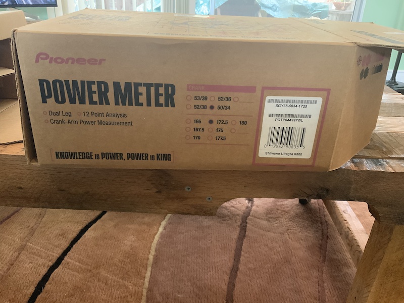 Nu Ademen Losjes Pioneer Dual Leg Power Meter For Sale
