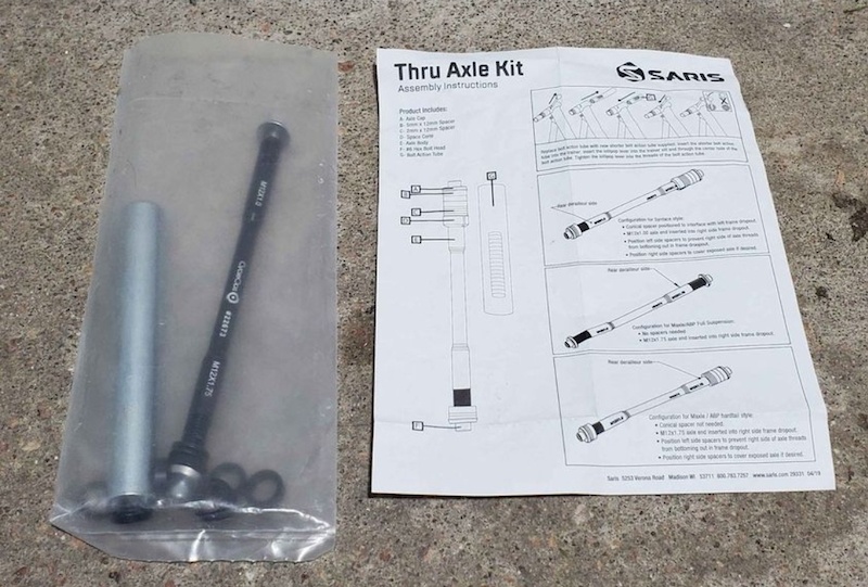Saris Thru Axle Trainer Kit For Sale