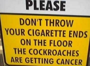smoking gives you cancer