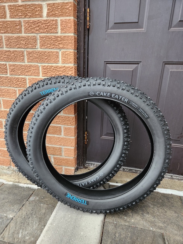 2023 NEW Terrene Cake Eater studded fat bike tires For Sale