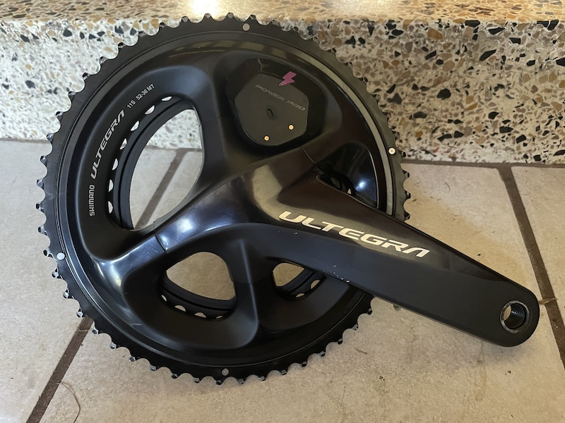 Giant Power Pro Crank w/Dual Power Meter 172.5 52/36 For Sale