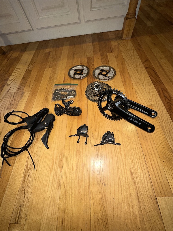2022 Shimano GRX RX810 Mechanical Groupset part out For Sale