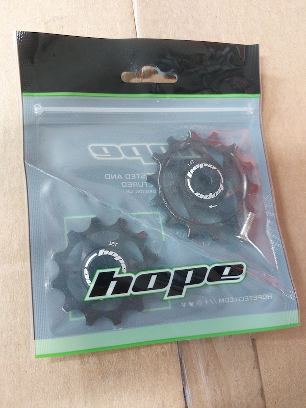 2023 Hope Tech Alloy Jockey Wheels for Sram Eagle 12sp For Sale