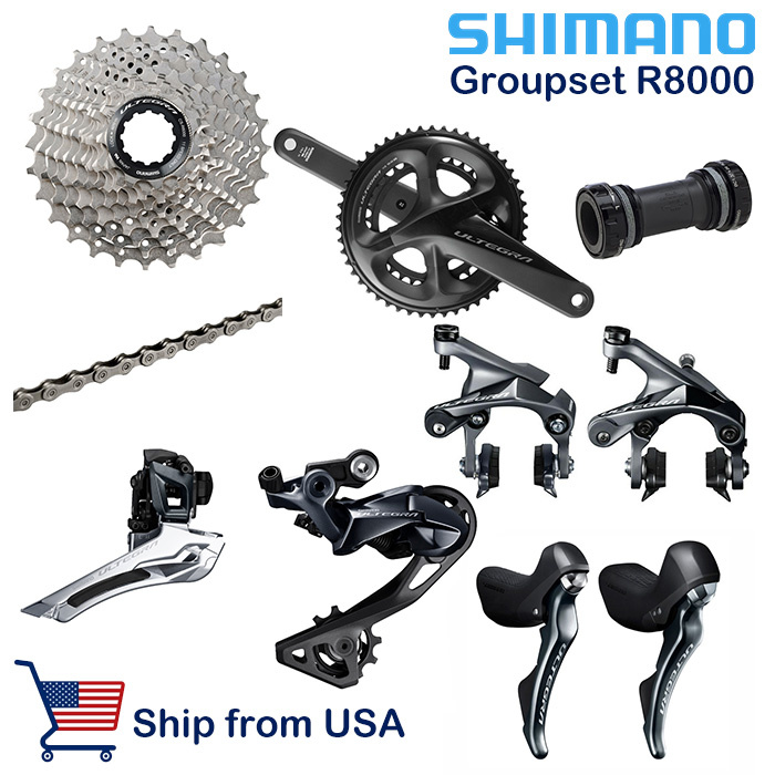 SHIMANO Ultegra RD-R8000 Kit Poulie Guidage - Pour Dérailleur Arrière, Compatible 11 Vitesses, Couleur Noir