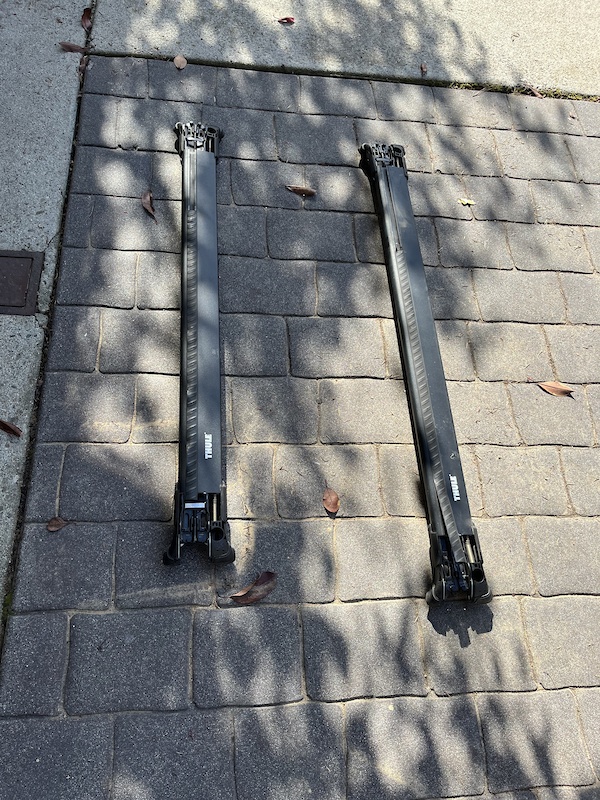 2018 THULE AEROBLADE EDGE ROOF BAR RAISED RAIL For Sale