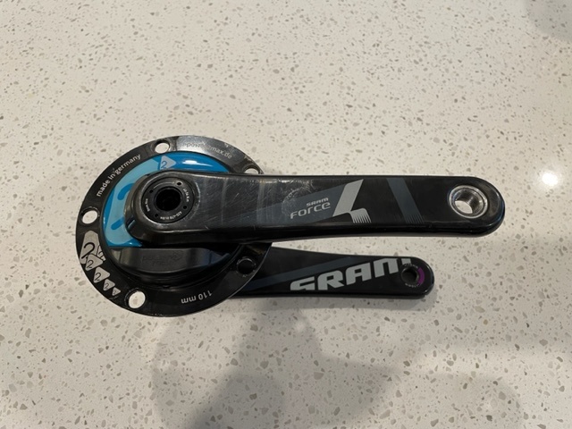 2017 SRAM Force (170mm) c/w Power2Max Type S Power Meter For Sale