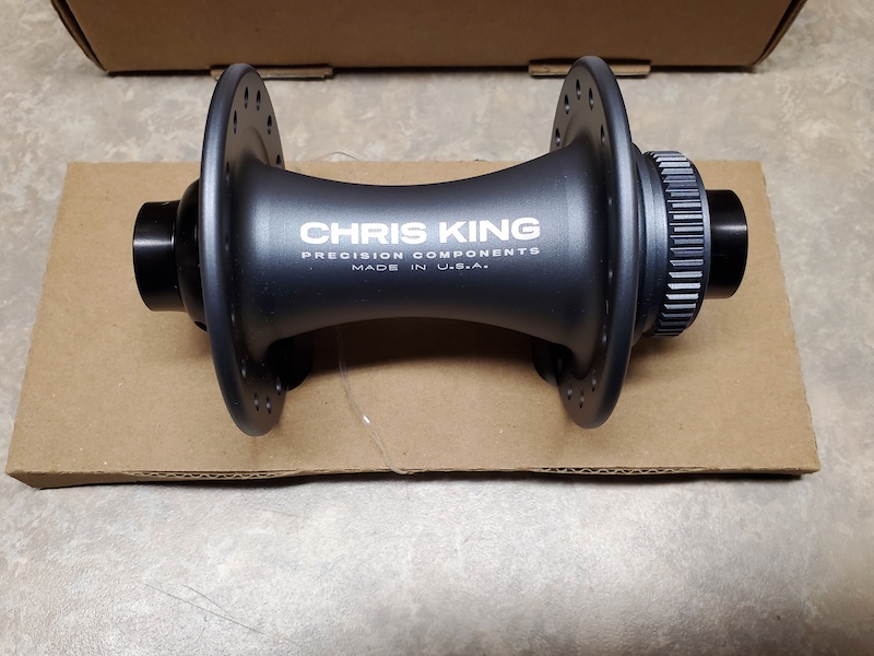 2022 Chris King Matte Slate Boost Hubs, 32H, Centerlock For Sale