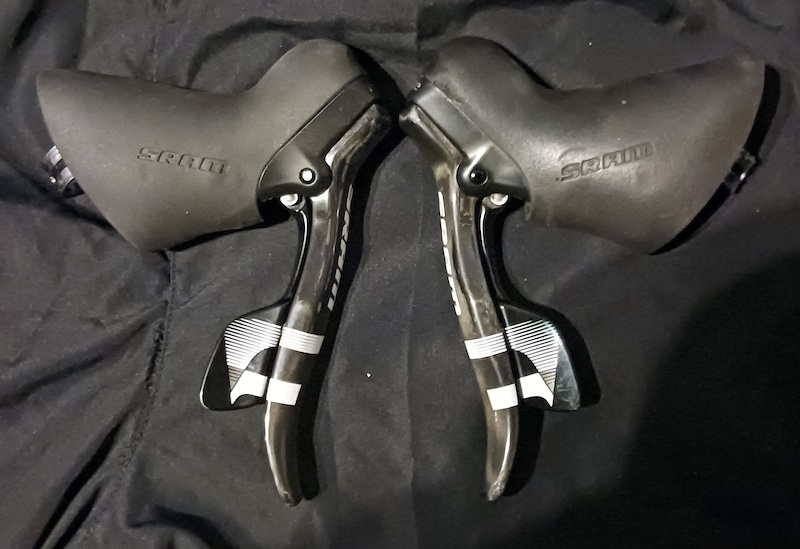 Sram Force Shifters 2x10 Carbon Levers For Sale