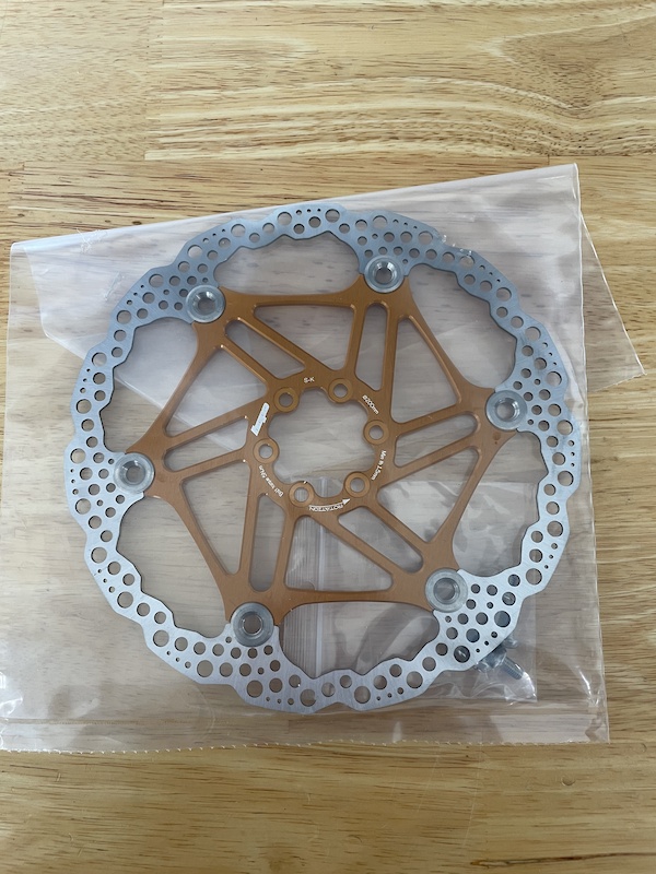 2023 New Hope Floating Rotors, 220/200mm. Orange. For Sale