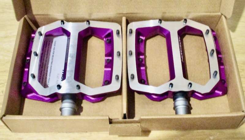 Purple best sale nukeproof pedals