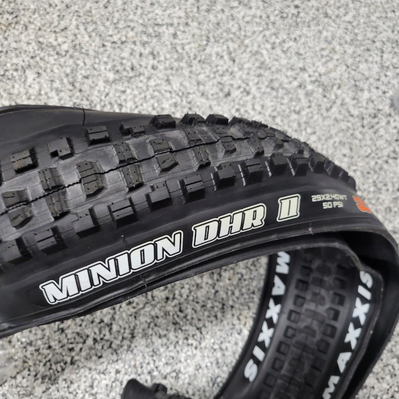 Pneu VTT Maxxis Minion DHR II - EXO+ TR 3C MaxxTerra 27,5" Pliant - Pour Tout-terrain Technique