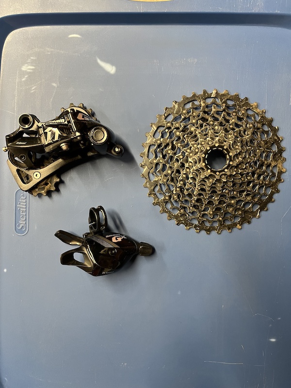 SRAM GX Rear Derailleur, Shifter, Cassette 11sp For Sale