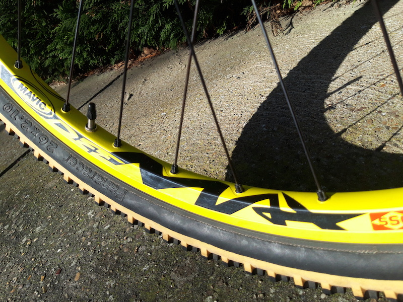 Mavic Deemax Retro 26 inch Wheels With Tyres 135mm For Sale