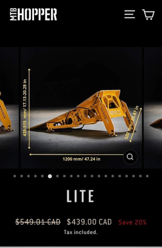 MTB Hopper Portable Ramp For Sale