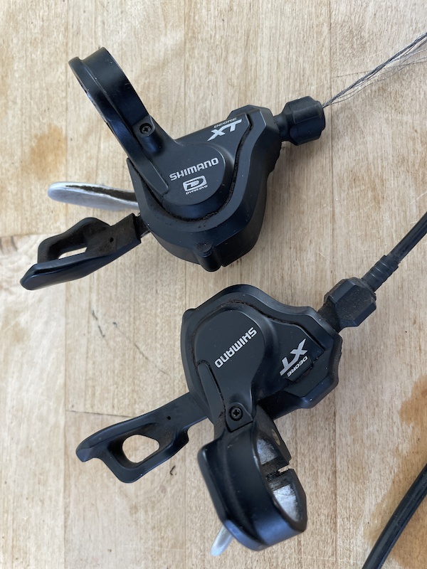 Shimano XT Shifters and Derailleurs set For Sale