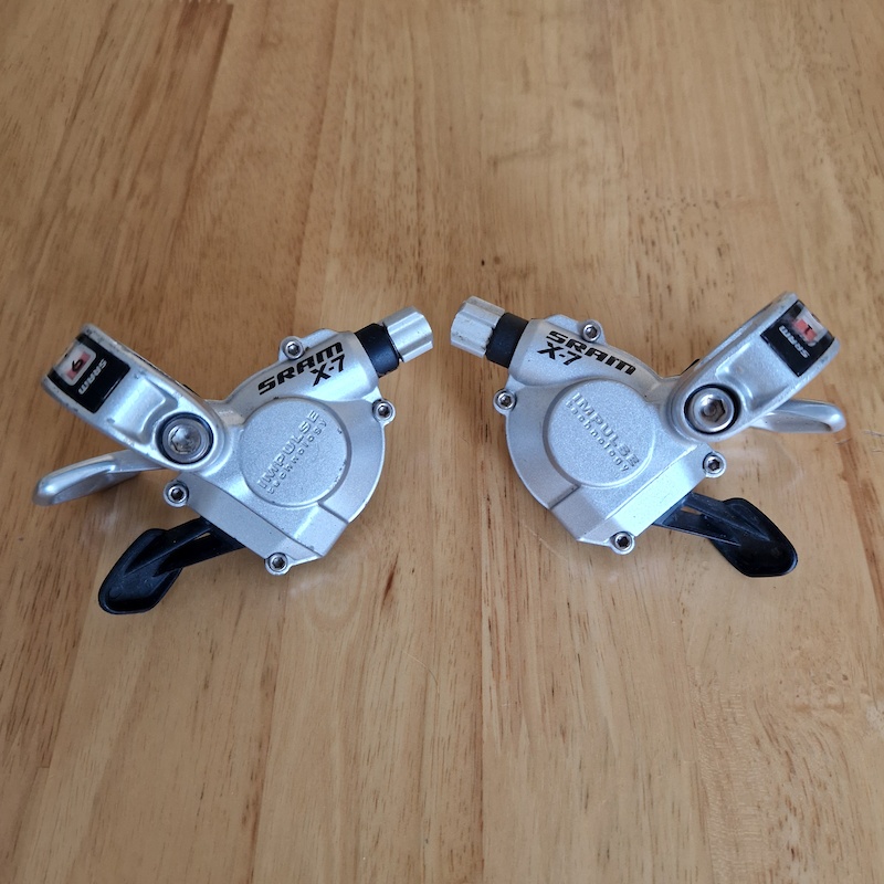 SRAM X7 Trigger Shifters 9x3 speed For Sale