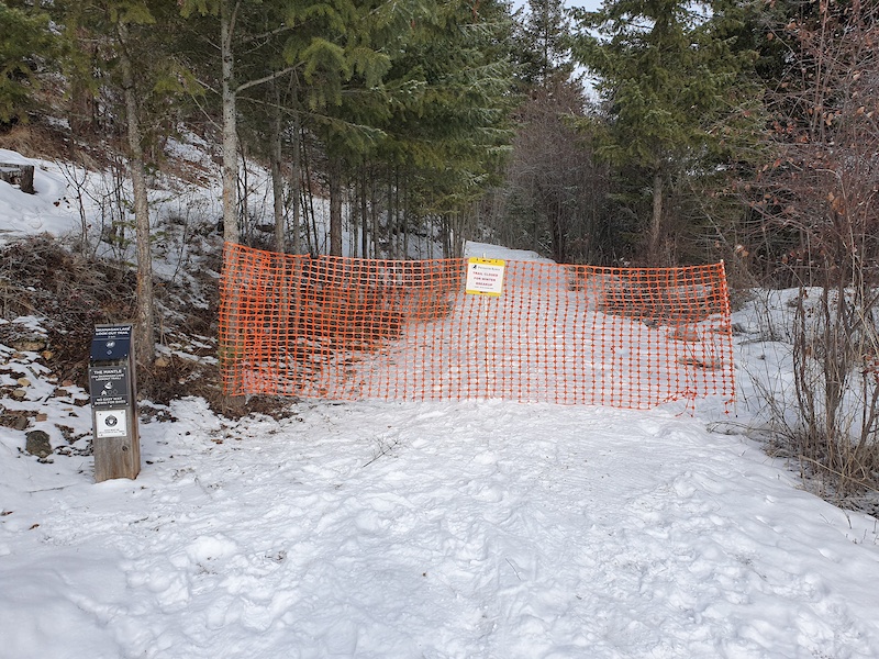 The Crags Mountain Biking Trail Vernon, BC