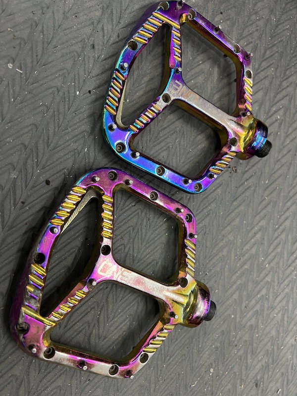 oil slick clipless pedals