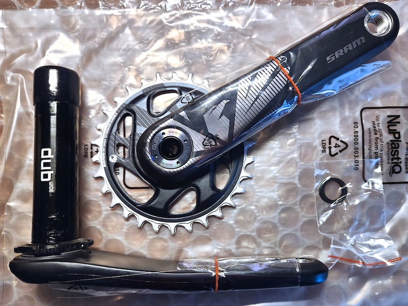 NEW SRAM X1 Eagle DUB Wide Carbon Crankset 30t 170mm For Sale