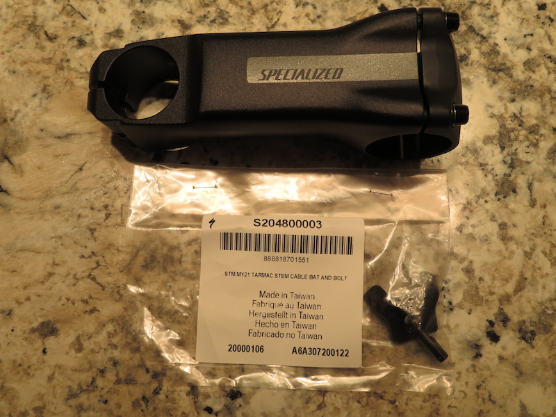 2022 SPECIALIZED S-Works Tarmac SL7 Stem 100mm +/-6 deg For Sale