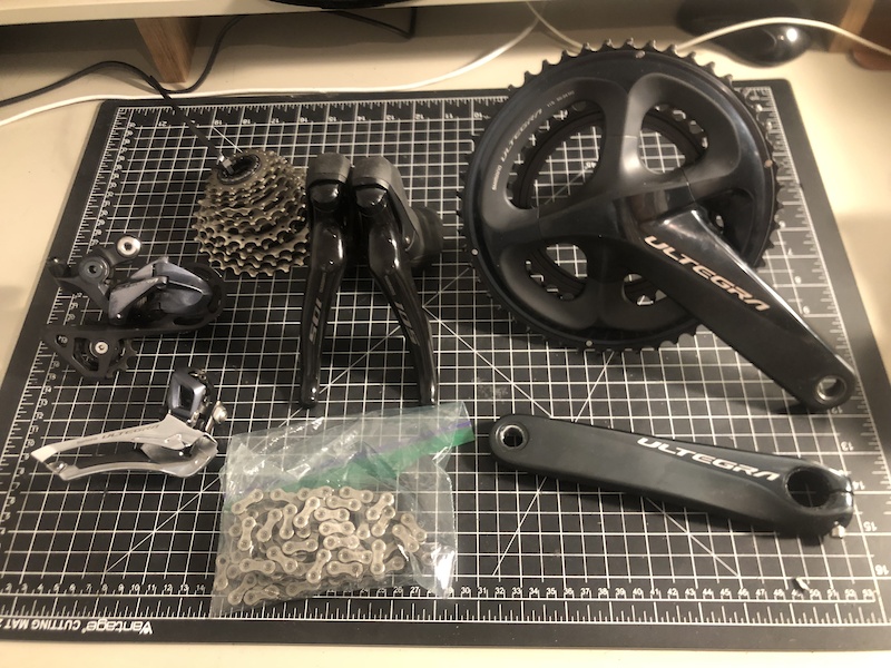 2021 Ultegra R8000/R7000 Mechanical Rim Brake Groupset For Sale