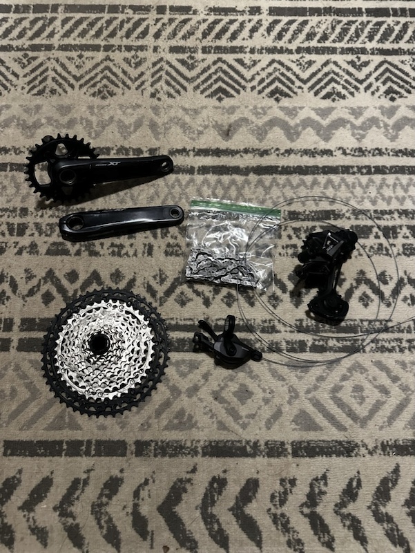 2022 Shimano XT Complete 1051 Drivetrain For Sale