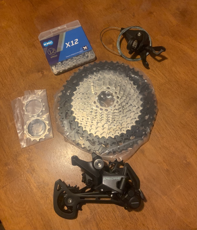 shimano deore 12 speed drivetrain