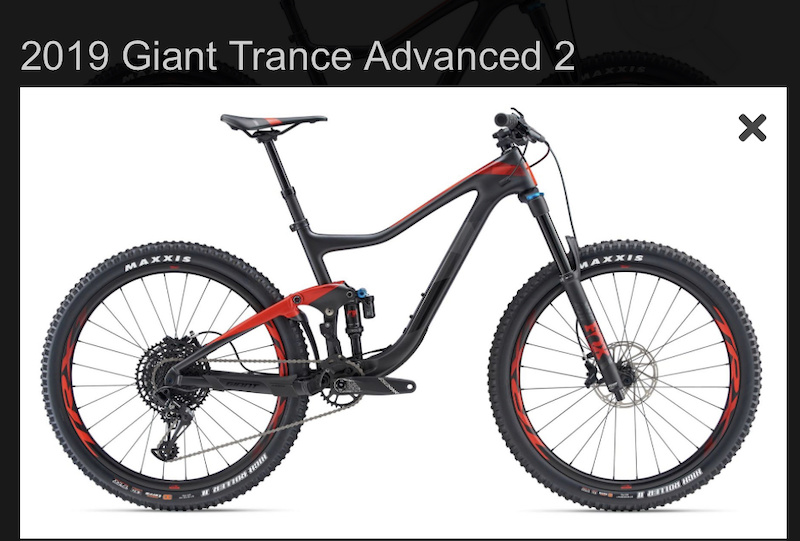 2019 giant trance sales advanced 2